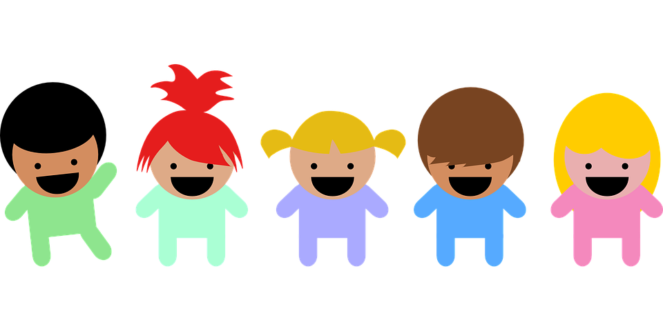 Cartoon toddlers
